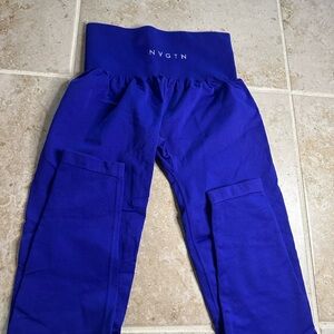 NVGTN Cobalt Solid Seamless Leggings